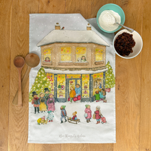 Load image into Gallery viewer, Christmas shopping - Tea towel
