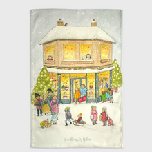 Load image into Gallery viewer, Christmas shopping - Tea towel
