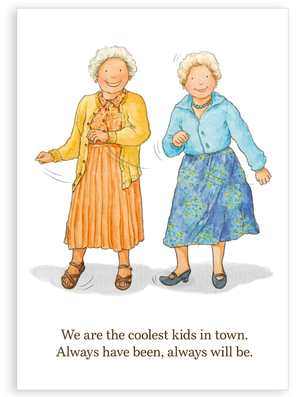 Greetings card - Coolest kids in town