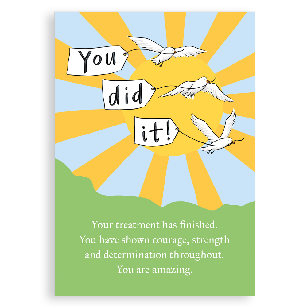 Greetings card - Courage and strength