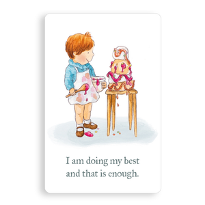 Mini card - Doing my best (pack of 5)