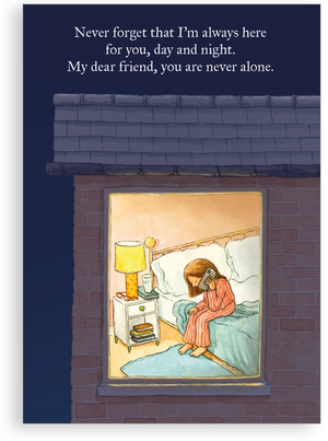 Greetings card - Day and night