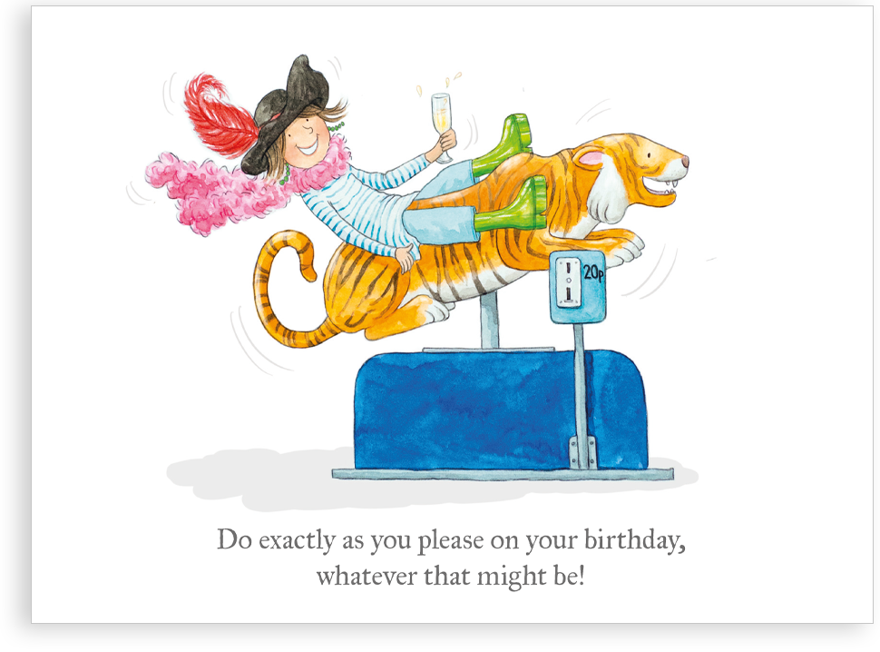 Greetings card - Birthday (Do as you please)