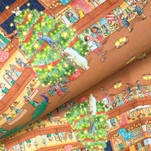 Load image into Gallery viewer, Wrapping Paper - Everyone helps at Christmas
