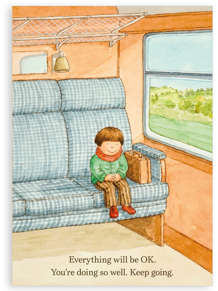 Greetings card - Everything will be OK