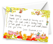 Load image into Gallery viewer, Note cards - Happy times (pack of 5)
