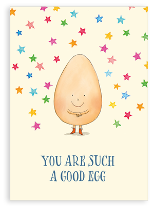 Greetings card - Good egg