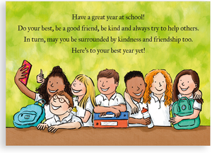 Greetings card - Great year at secondary school