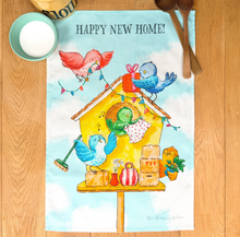 Load image into Gallery viewer, Happy new home! - Tea towel
