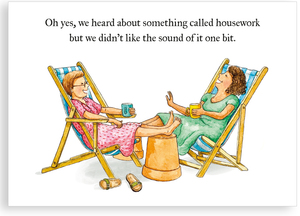 Greetings card - Housework