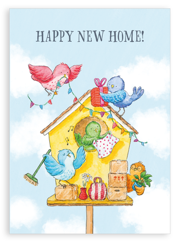 Greetings card - Happy new home!