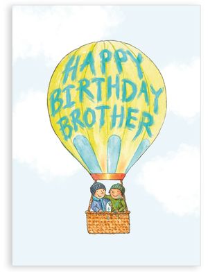 Greetings card - Happy birthday Brother