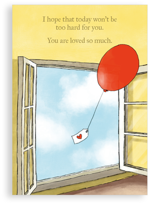 Greetings card - Hard Day