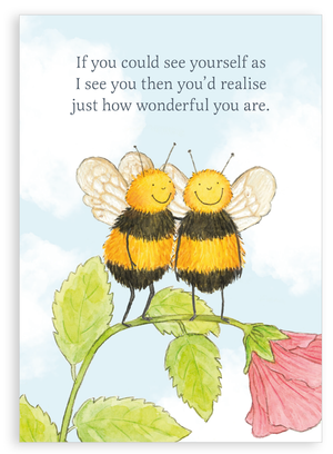 Greetings card - How wonderful you are