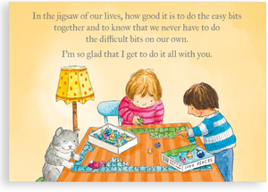 Greetings card - Jigsaw of life