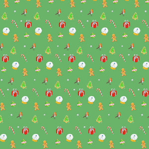 Wrapping Paper - Mixed Christmas, Pack B (4 sheets)