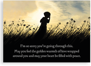 Greetings card - Love and Peace