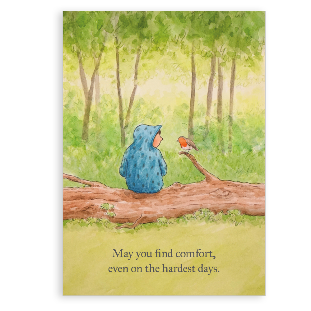 Greetings card - May you find comfort