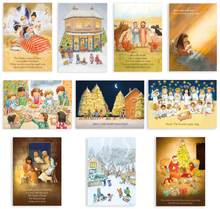 Load image into Gallery viewer, Pack of 10 mixed Christmas cards
