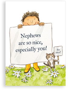 Greetings card - So nice (nephew)