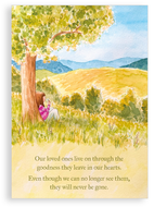 Greetings card - Never gone