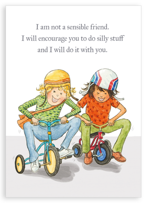 Greetings card - Not sensible