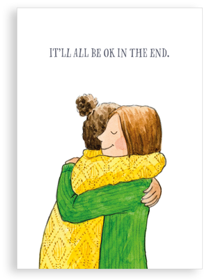 Greetings card - OK in the end
