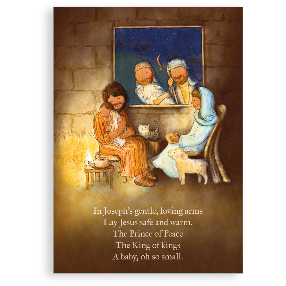 Pack of 5 Christmas cards - Oh so small
