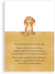 Greetings card - Old Friends