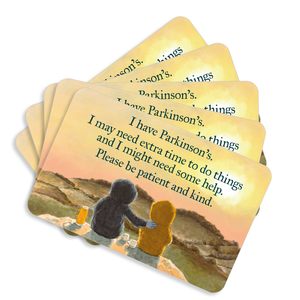 Mini support cards - Parkinson's (pack of 5)