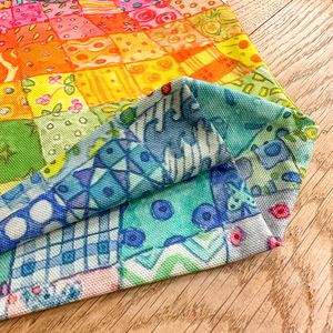 Patchwork Quilt - Cotton Tote Bag