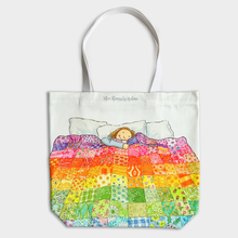Load image into Gallery viewer, Patchwork Quilt - Cotton Tote Bag
