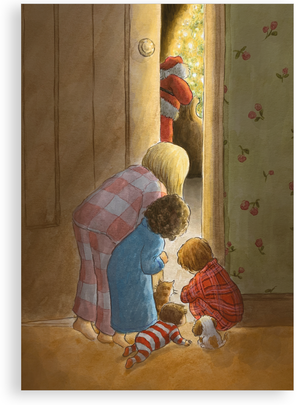Pack of 5 Christmas cards - A Special Visitor