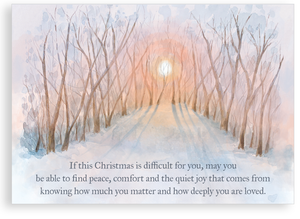 Christmas card - Quiet joy