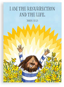 Easter card - Resurrection and Life