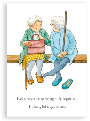 Greetings card - Silly together