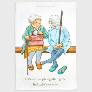 Silly together - Tea towel