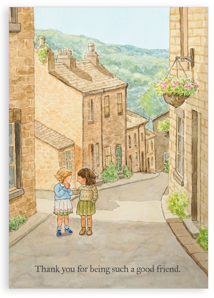 Greetings card - Such a good friend