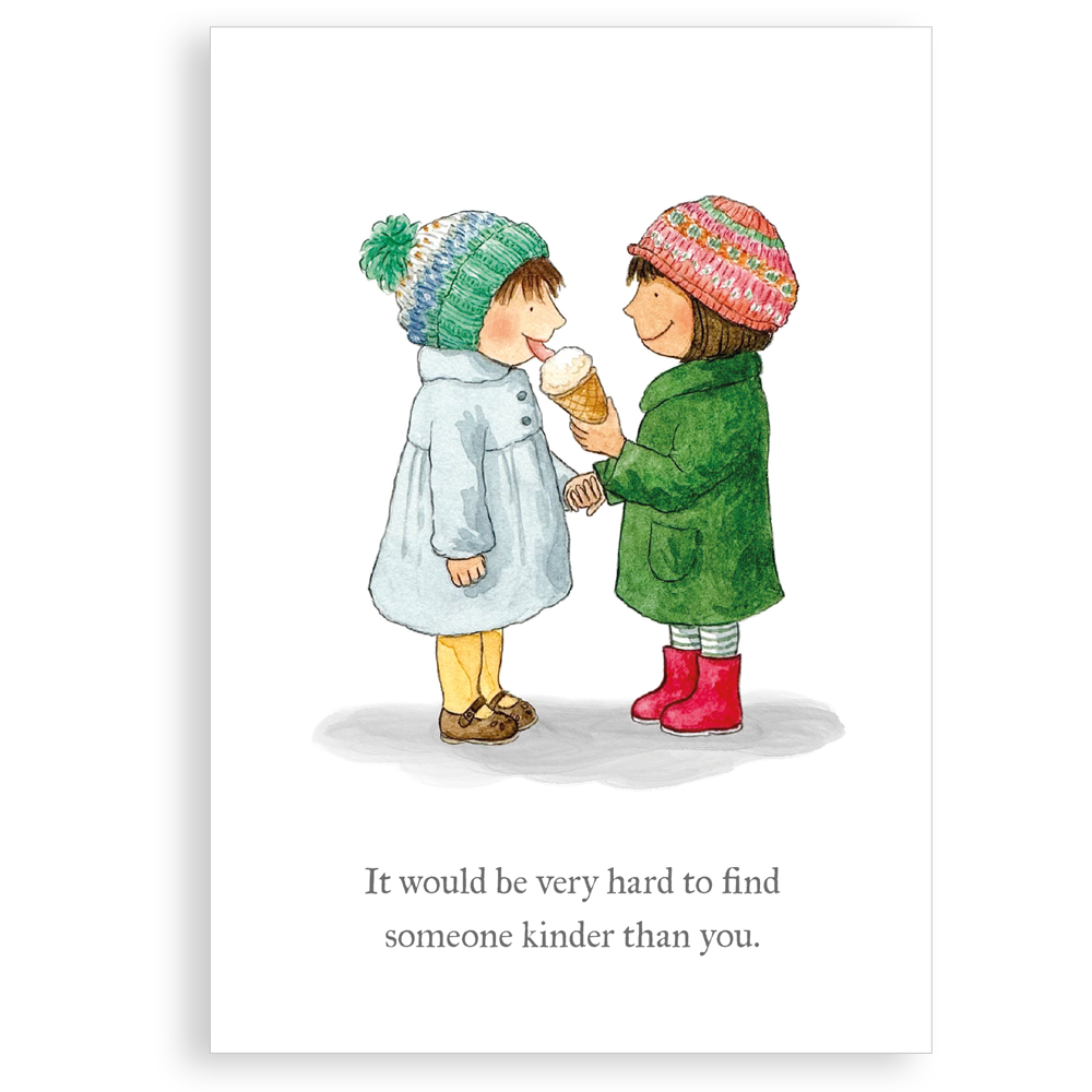 Greetings card - The kindest