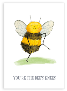 Greetings card - The bee's knees