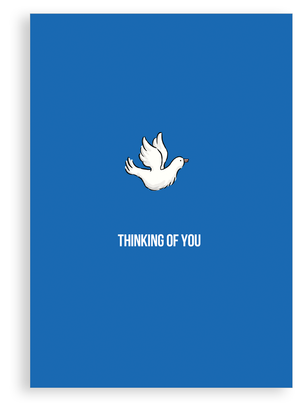 Greetings card - Thinking of you