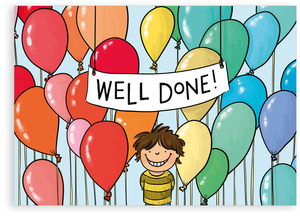 Greetings card - Well done