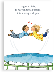 Greetings card - Wonderful Husband