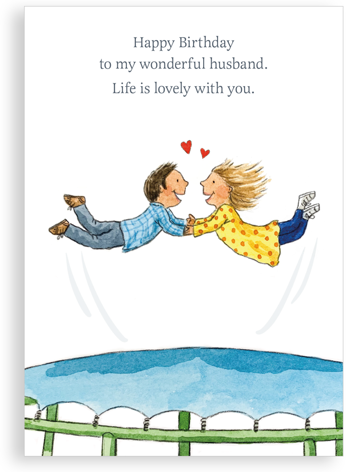 Greetings card - Wonderful Husband