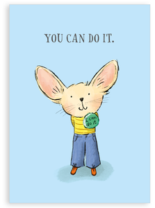 Greetings card double pack - You can do it and You did it