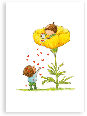Greetings card - A lot of love