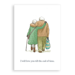 Greetings card - Till the End of Time