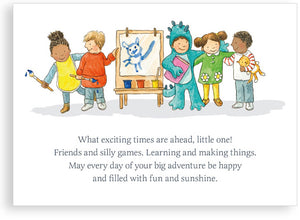 Greetings card - Starting at nursery or pre-school card