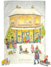 Load image into Gallery viewer, Christmas shopping - Tea towel
