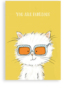 Greetings card - You are fabulous